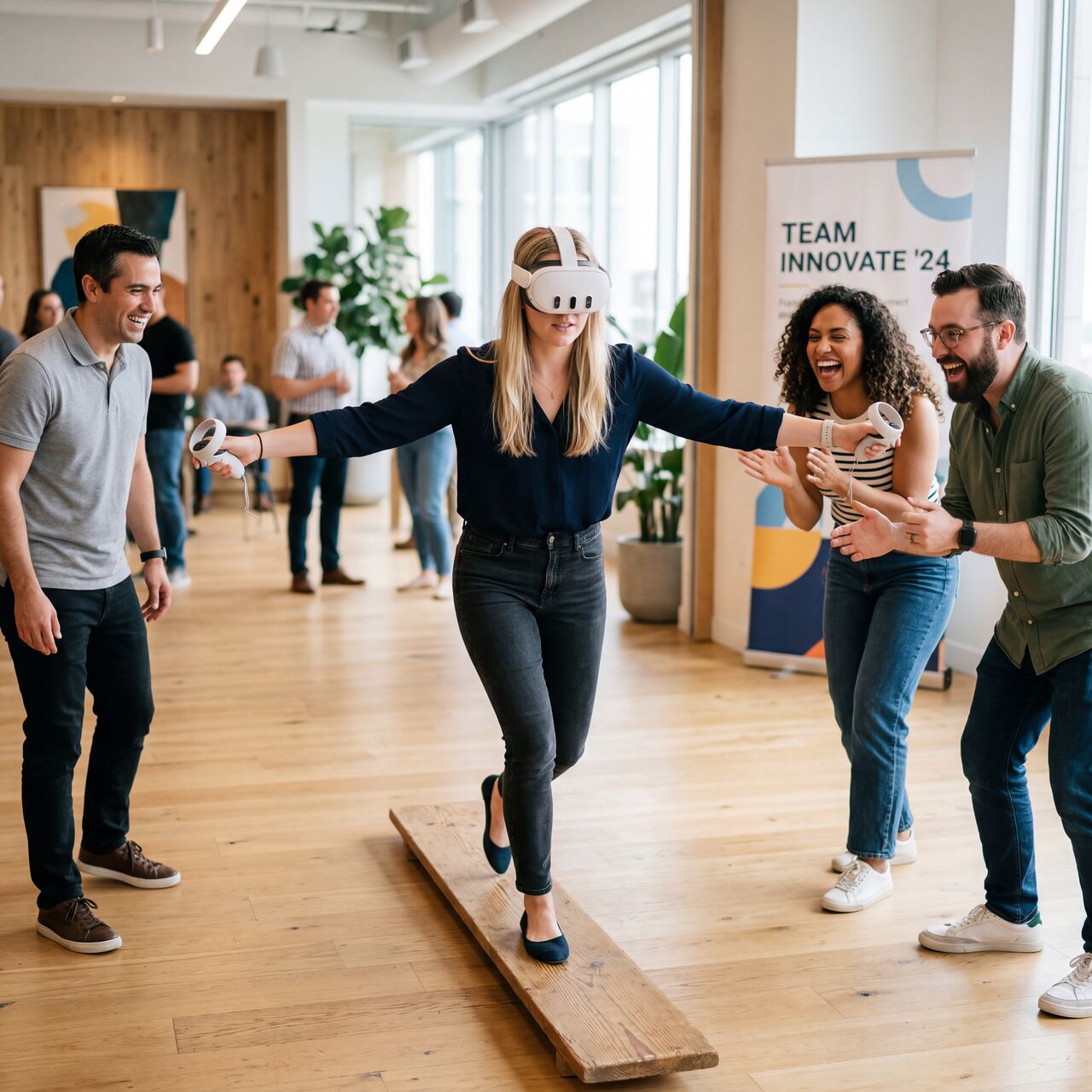 VR-Challenge – Teamevent mit Virtual-Reality-Brille