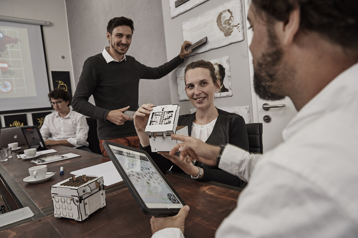 Quiz-Event mit großer Gruppe